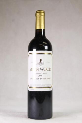 (1) 2003 Moss Wood Cabernet Sauvignon, Margaret River WA
