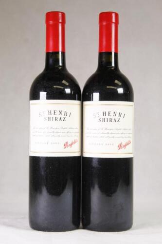 (2) 2002 Penfolds St Henri Shiraz, South Australia