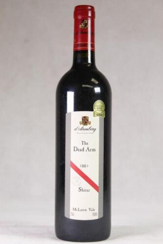 (1) 2003 d'Arenberg Dead Arm Shiraz, McLaren Vale SA