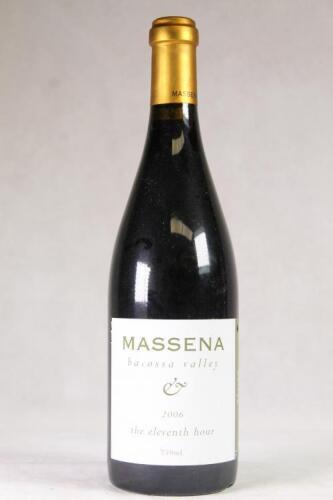 (1) 2006 Massena Eleventh Hour Shiraz, Barossa SA