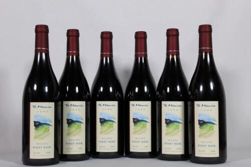 (6) 1999 Te Mania Pinot Noir, Nelson