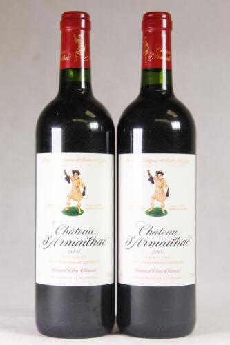(2) 2005 Chateau d'Armailhac, Pauillac
