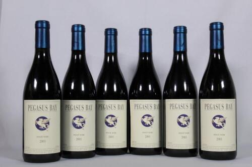 (6) 2001 Pegasus Bay Pinot Noir, Waipara