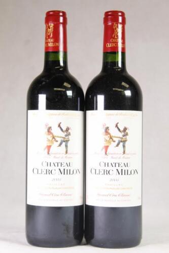 (2) 2005 Chateau Clerc Milon, Pauillac