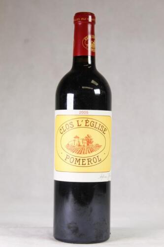 (1) 2005 Clos L'Eglise, Pomerol