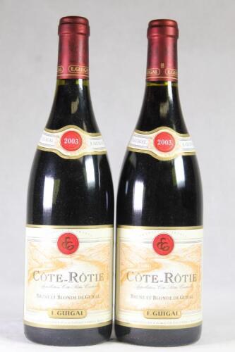 (2) 2003 Guigal Brune et Blonde Cote Rotie