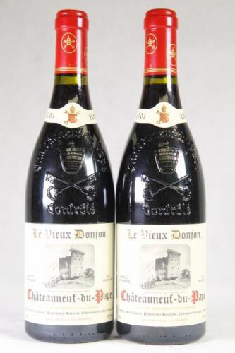 (2) 2005 Le Vieux Donjon Chateauneuf du Pape