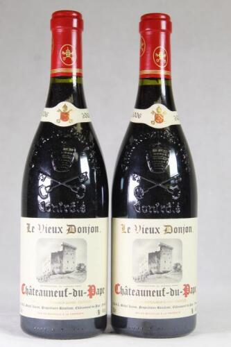 (2) 2006 Le Vieux Donjon Chateauneuf du Pape