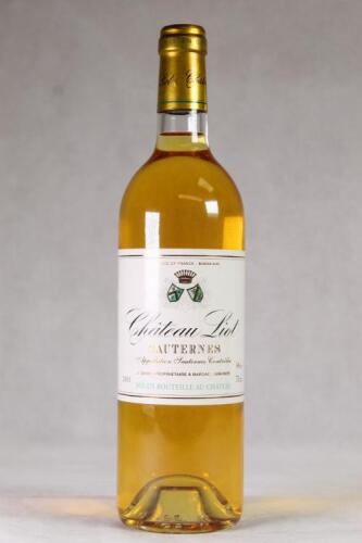 (1) 2001 Chateau Liot, Sauternes