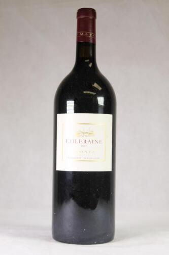 (1) 2007 Te Mata Coleraine 1500ml, Hawkes Bay
