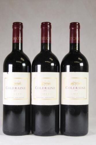 (3) 2007 Te Mata Coleraine, Hawkes Bay