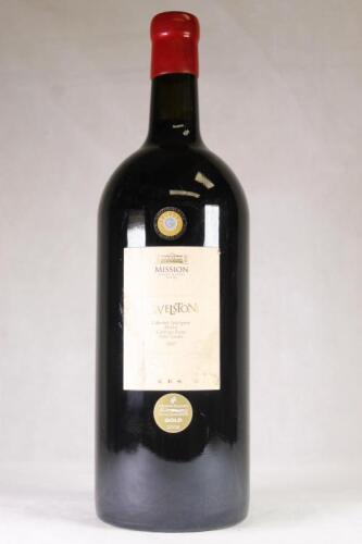 (1) 2007 Mission Jewelstone Cabernet Sauvignon 3000ml , Hawkes Bay