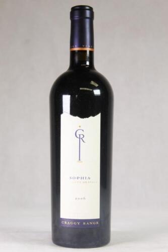 (1) 2006 Craggy Range Sophia Merlot, Gimblett Gravels