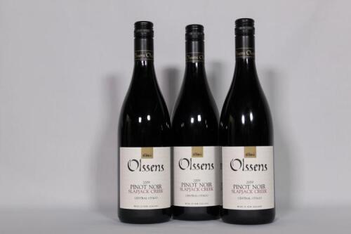 (3) 2009 Olssen's Slapjack Pinot Noir, Central Otago