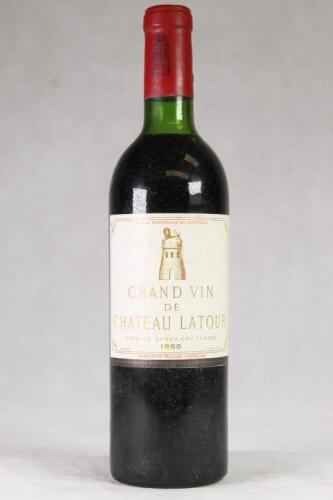 (1) 1966 Chateau Latour, Pauillac