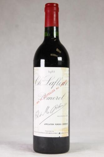(1) 1983 Chateau Lafleur, Pomerol