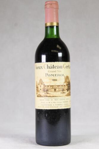 (1) 1982 Vieux Chateau Certan, Pomerol