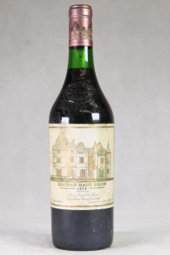 (1) 1978 Chateau Haut Brion, Pessac Leognan
