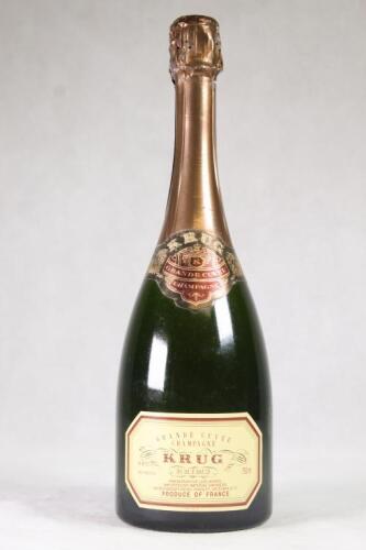 (1) MV Krug Grande Cuvee (1970's bottling)