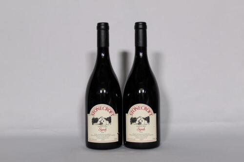 (2) 2001 Stonecroft Syrah, Gimblett Gravels