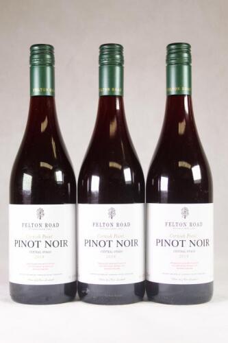 (3) 2018 Felton Road Cornish Point Pinot Noir, Bannockburn