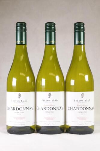 (3) 2018 Felton Road Chardonnay, Bannockburn