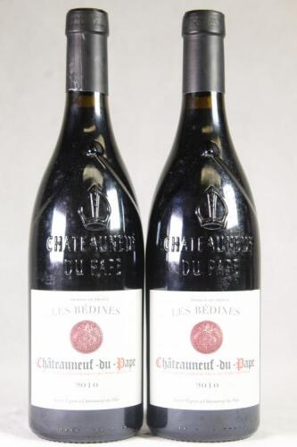 (2) 2010 Xavier Vignon Les Bedines, Chateauneuf du Pape