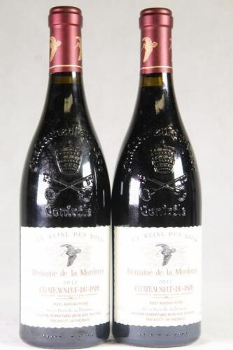 (2) 2011 Domaine de la Mordoree La Reine des Bois, Chateauneuf du Pape