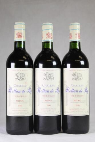 (3) 2000 Chateau Rollan de By, Medoc
