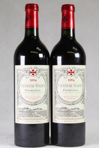 (2) 2004 Chateau Gazin, Pomerol