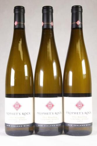(3) 2012 Prophet's Rock Dry Riesling, Central Otago*