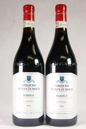 (2) 2012 Cordero di Montezemolo Bricco Gattera Barolo, Piedmont*