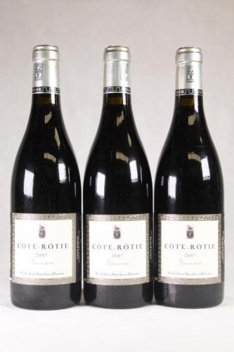 (3) 2007 Yves Cuilleron Bassenon Cote Rotie