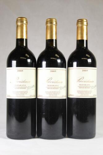 (3) 2005 Providence Private Reserve, Matakana