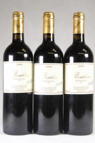 (3) 2006 Providence Syrah, Matakana