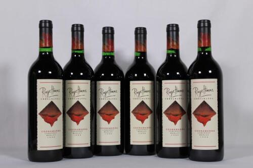 (6) 1998 Rouge Homme Cabernet Sauvignon/Merlot, Limestone Coast SA