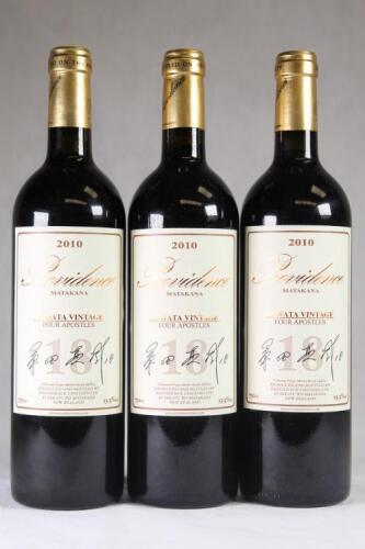 (3) 2010 Providence Four Apostles, Matakana
