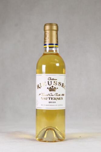 (1) 2010 Chateau Rieussec 375ml