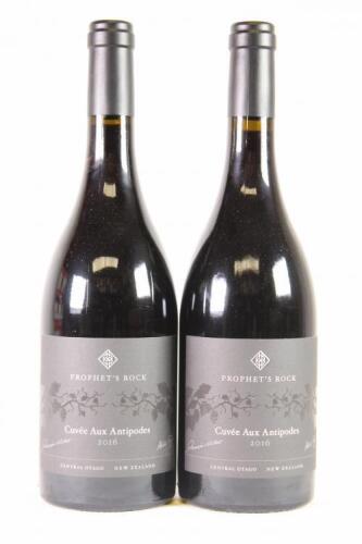 (2) 2016 Prophet's Rock Cuvee aux Antipodes Pinot Noir, Central Otago*