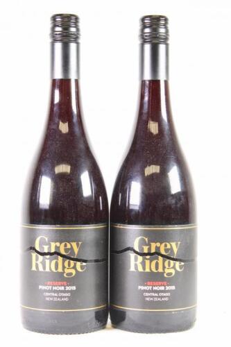 (2) 2015 Grey Ridge Reserve Pinot Noir, Central Otago