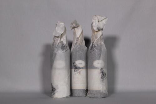 (3) 1994 de Bortoli Noble One 375ml, Riverina NSW