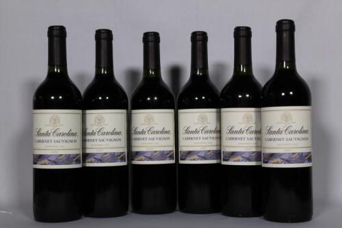 (6) 1997 Santa Carolina Cabernet Sauvignon, Rapel Valley Chile