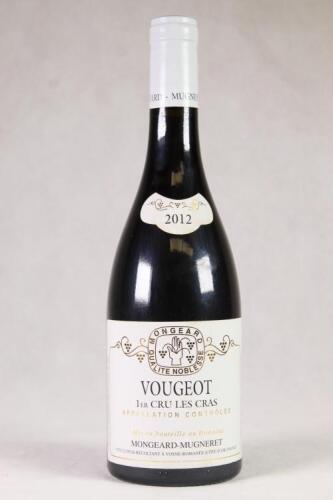 (1) 2012 Mongeard-Mugneret Vougeots Les Cras 1er Cru, Cote de Nuits