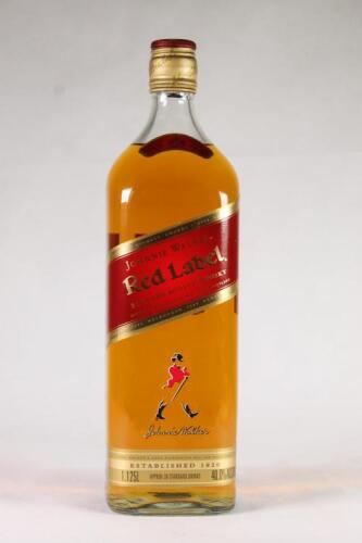 (1) Johnnie Walker Red Label Blended Whisky 1125ml 40% abv, Scotland