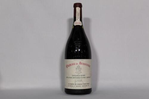 (1) 1989&nbsp; Chateau de Beaucastel&nbsp;&nbsp;Chateauneuf du Pape 1500ml, Rhone
