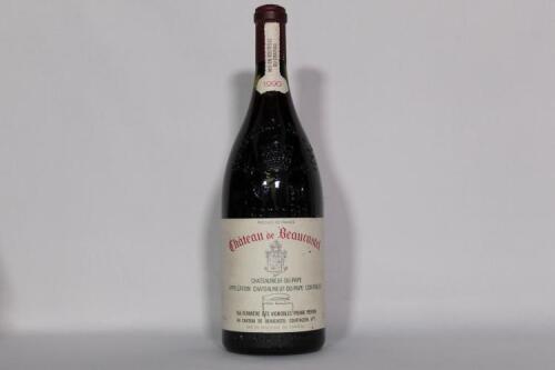 (1) 1990&nbsp;Chateau de Beaucastel&nbsp;&nbsp;Chateauneuf du Pape 1500ml, Rhone