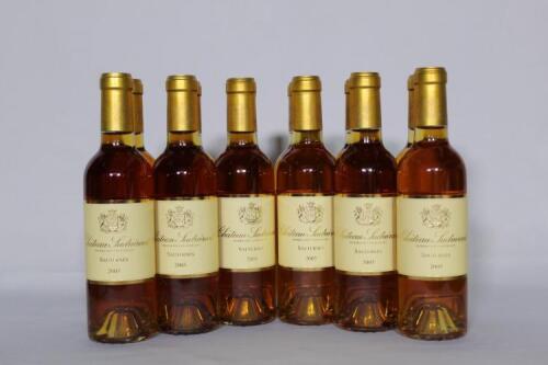 (12) 2005 Chateau Suduiraut (375ml), Sauternes