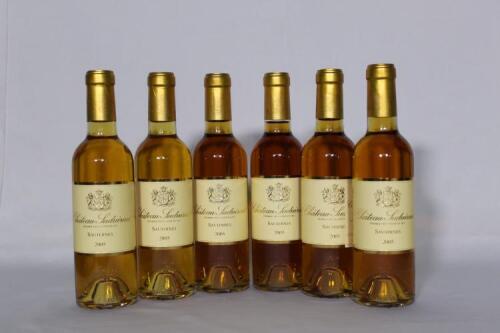 (6) 2005 Chateau Suduiraut (375ml), Sauternes