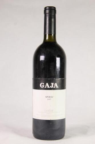 (1) 1997 Gaja Sperss Langhe, Piedmont