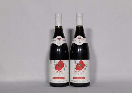 (2) 1999 Georges Duboeuf Merlot, Southern France
